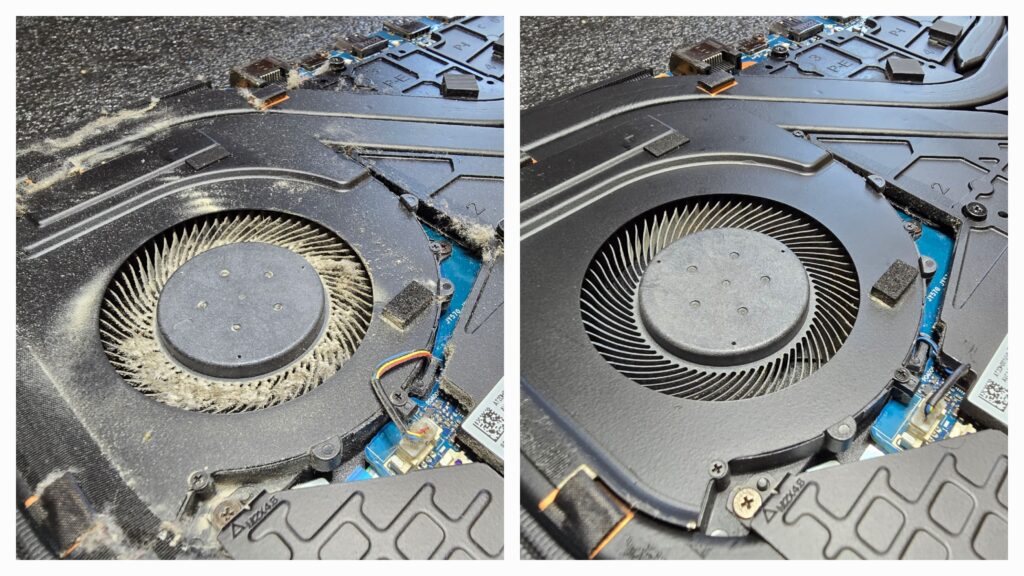 Čišćenje laptopova i zamena termalne paste Novi Sad